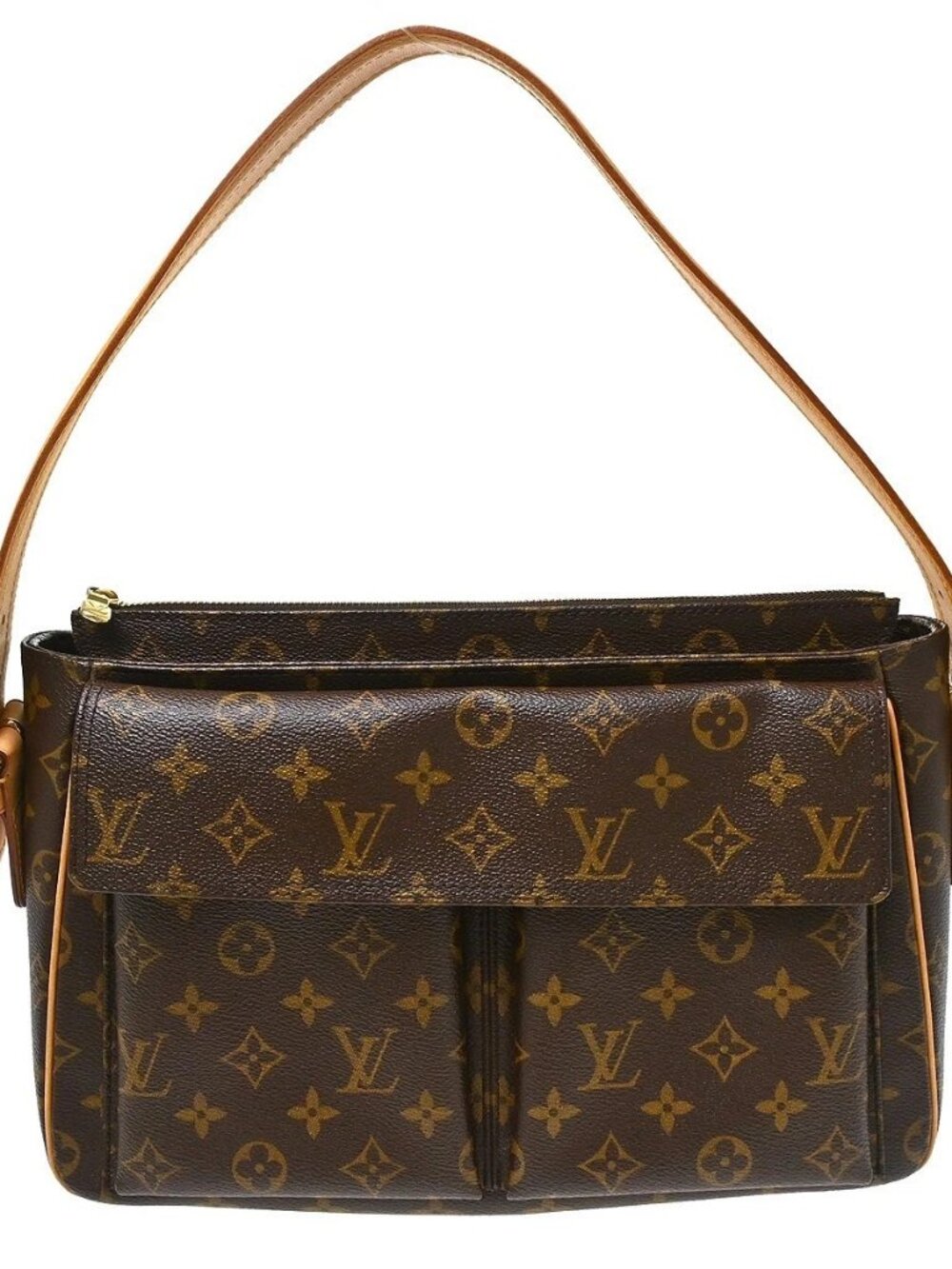 Best07 Louis Vuitton Monogram Viva Cite GM Handbag M51163 AR1014 TQ00131